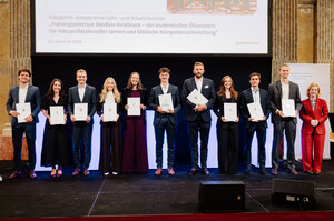 Bilder Preisträger:innen Gabriel Eisenköck, Hannah Messner, David Pichler, Franziska Widemair, Christina Stumptner, Philip Walder, Felix Oberkofler, Marlene Miesbauer, Dominik Janker, Lukas Filmaier©Sebastian Judtmann