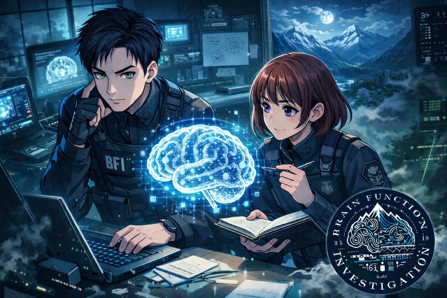 Brain Function Investigation Logo